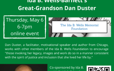 Details and Event Sign Up Link for Ida B. Wells-Barnett SW Community Reads Event on May 6th