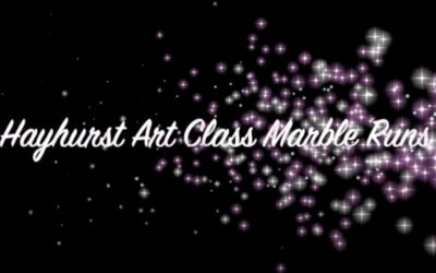 Marble Runs Created through Art Class