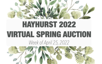 Donations Needed for Hayhurst’s Spring Auction 2022