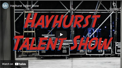 For your enjoyment, the Hayhurst Talent Show!
