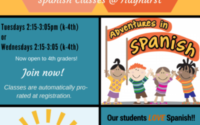 After School Program at Hayhurst: Elementary Spanish (Spots Available; K-4th)