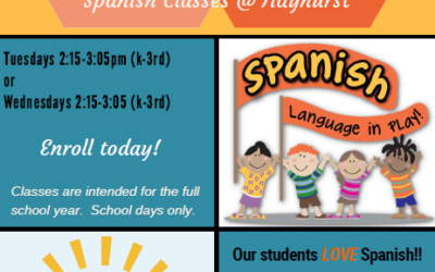 Sign Up for the Spanish After School Program at Hayhurst (K-3rd)