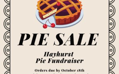 Fall Pie Sale!