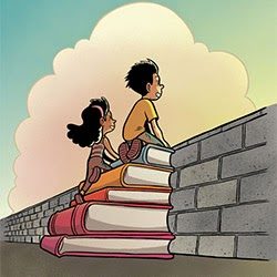 Read Across Differences Month with Hayhurst Library